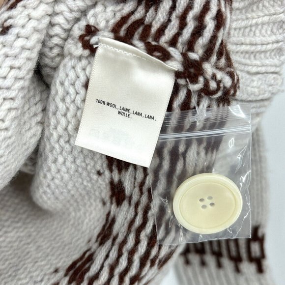 NWT $190 Anthropologie x The Reeds Fair Isle CAT Wool Cardigan Sizes XS & PXS - Picture 10 of 12